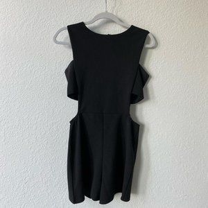 Black Cutout Romper